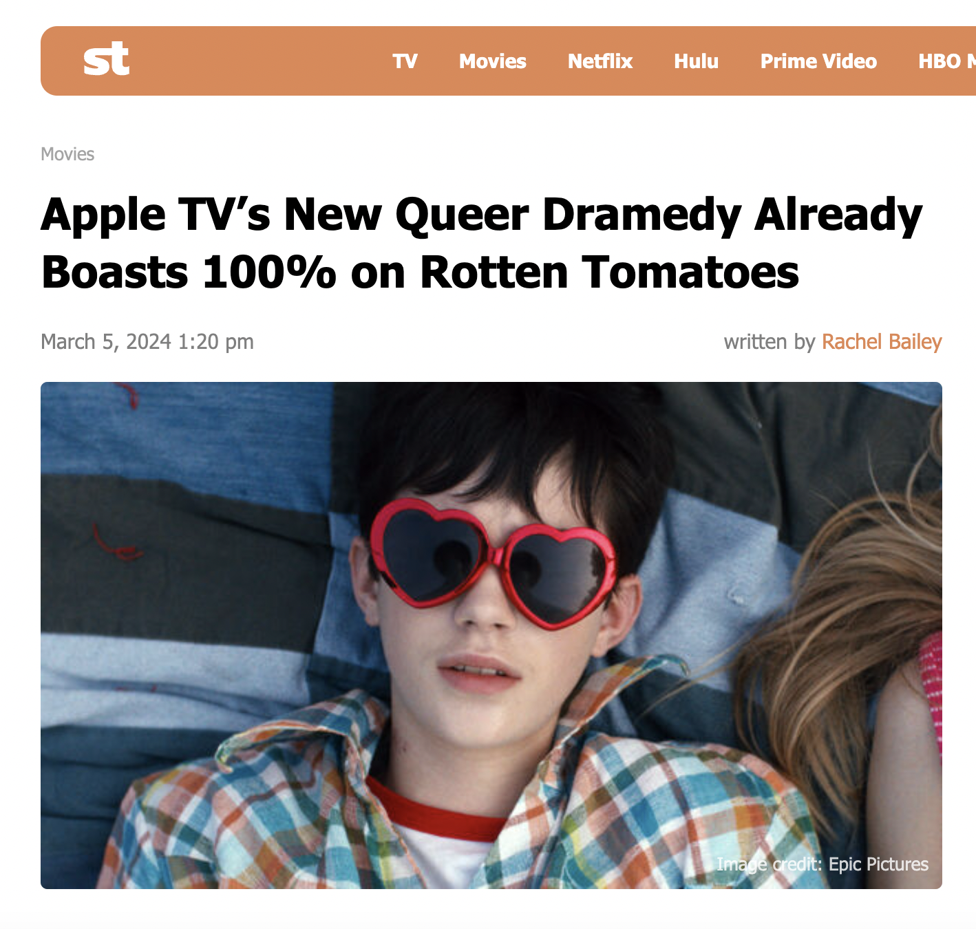 Apple TV’s New Queer Dramedy Already Boasts 100% on Rotten Tomatoes
